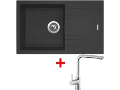 Set Sinks Linea 780 Granblack + Elka