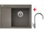 Sinks RIM 650 P Truffle + Vitalia