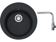 Set Franke ROG 610 Onyx + Franke FN 0143 Chrom