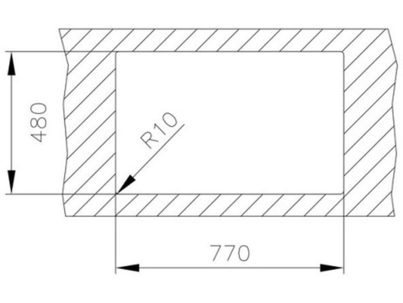Nerezový drez Teka Universe 80 T-XP 2B