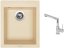 Set Sinks CUBE 410 Sahara + baterie Sinks MIX 350 P chrom