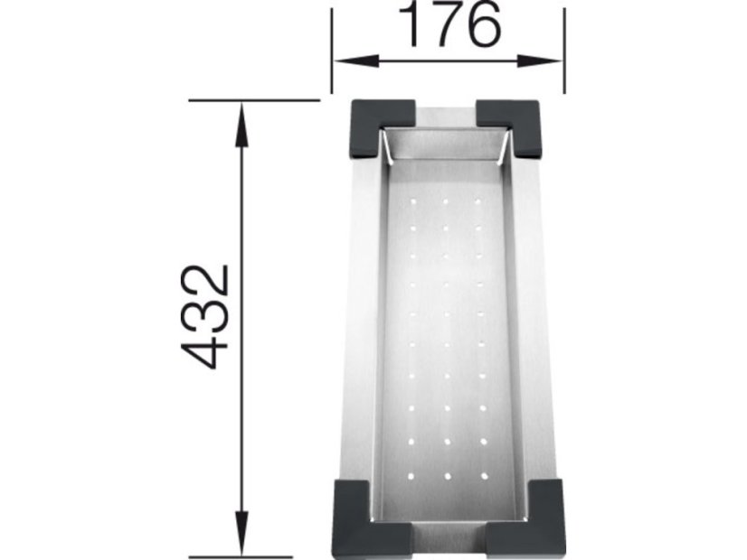 Miska do hl. drezu a príd. vaničky nerez kBlanco SUBLINE keramika