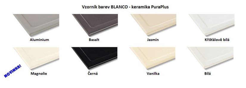 Blanco SUBLINE 375 U Keramika žiarivo biela