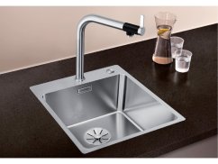 Nerezový dřez Blanco Andano 400 IF/A InFino Nerez hedvábný lesk