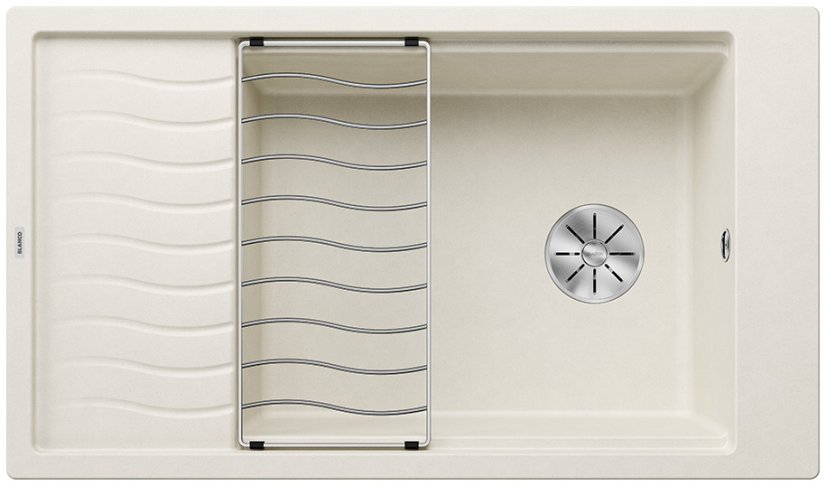 Granitový drez Blanco ELON XL 8 S Biela soft