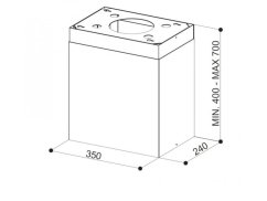 Komín s konstrukcí Thea Isola DG