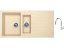 Set Sinks PERFECTO 1000.1 Sahara + baterie Sinks MIX 35 P chrom