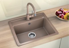 Granitový drez Blanco LEGRA 6 biela soft