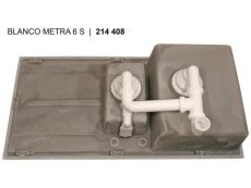 Granitový dřez Blanco METRA 6 S Šedá skála-2 Granitový dřez Blanco METRA 6 S Šedá skála-2