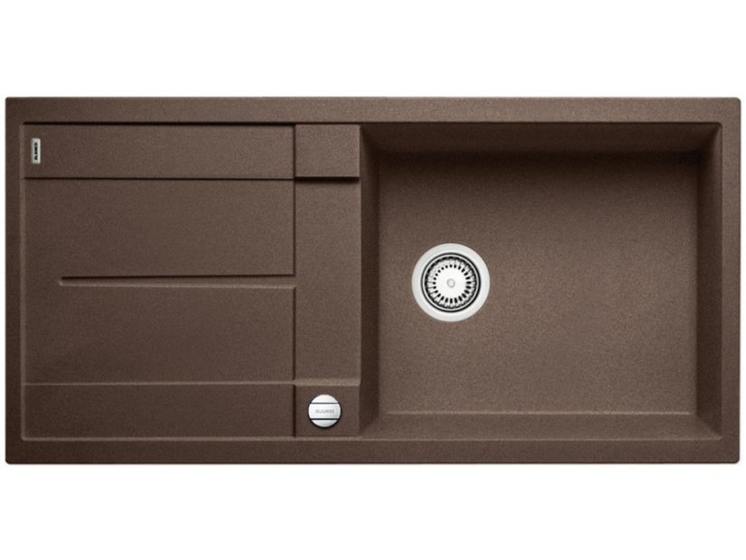Granitový dřez Blanco Metra XL 6 S kávová s excentrem