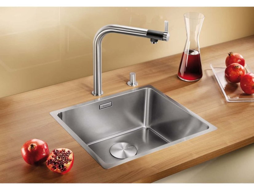 Nerezový drez Blanco Andano 450 IF InFino Nerez hodvábny lesk