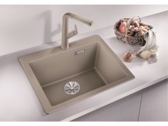 Granitový dřez Blanco PLEON 5 šedá skála, bez excentru-2