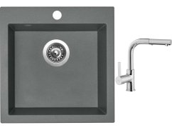 Set Sinks VIVA 455 Titanium + baterie Sinks ENIGMA S chrom Set Sinks VIVA 455 Titanium + baterie Sinks ENIGMA S chrom