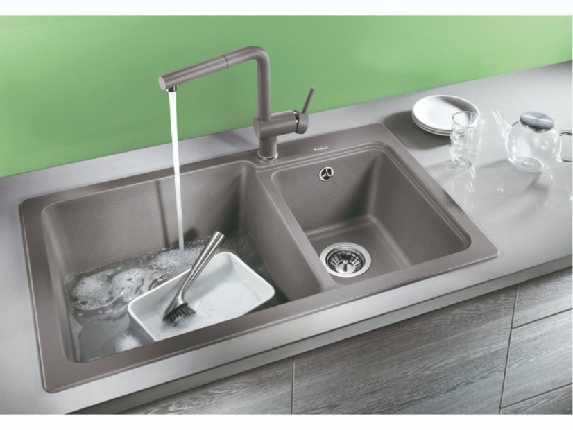 Granitový dřez Blanco Naya 8 kávová