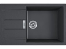 Tectonitový dřez Franke S2D 611-78 XL Černá