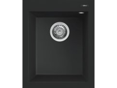 Granitový drez Elleci Quadra 100 Black K86 Granitový drez Elleci Quadra 100 Black K86