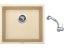 Set Sinks FRAME 457 Sahara + baterie Sinks MIX 3 S Chrom