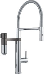 Kuchynská batéria Franke Vital Tap Chróm / Gun metal, filtračná