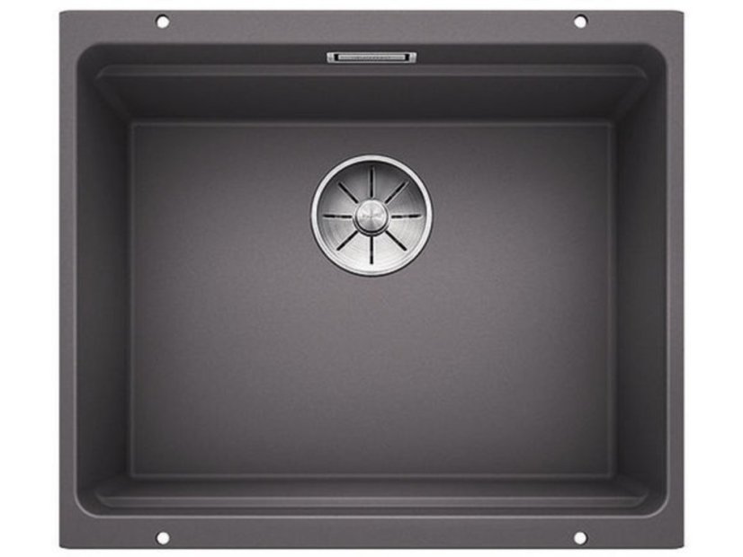 Granitový drez Blanco Etagon 500 U sivá skala