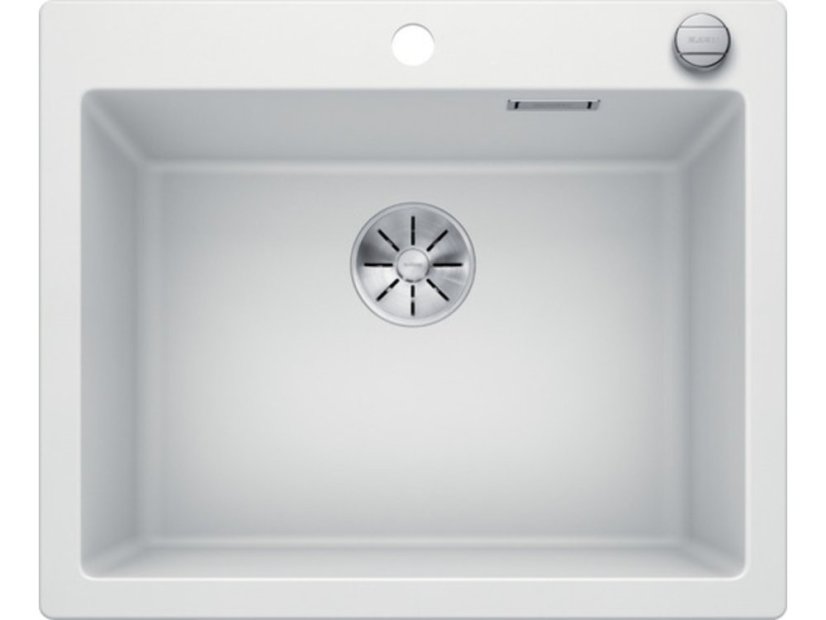Granitový drez Blanco PLEON 6 InFino biela soft s excentrom - 1