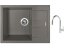 Set Sinks AMANDA 650 Truffle + baterie Sinks MIX 35 P chrom