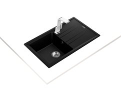 Granitový drez Teka STONE 50 B-TG 1B 1D Nero