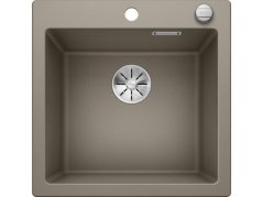 Granitový drez Blanco PLEON 5 InFino tartufo s excentrom