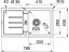 Granitový dřez Franke STG 614-78 Kašmír