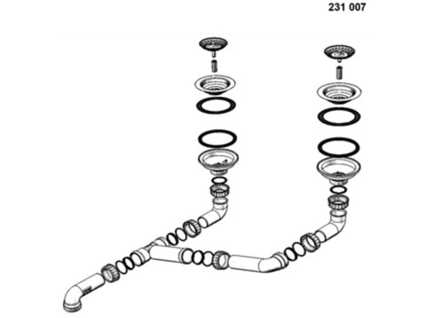 Granitový drez Blanco LEGRA 6 S čierna