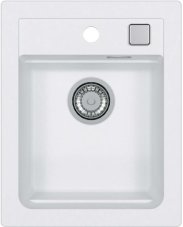 Granitový dřez Alveus Atrox 10 bílá