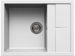 Granitový dřez Elleci Unico 125 Bílá K96