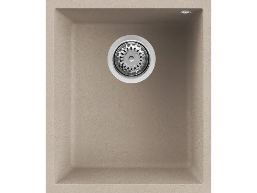 Granitový drez Elleci Quadra 100 G51 Spodná montáž