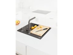 Granitový dřez Franke MRG 610-60 CARE Šedý kámen