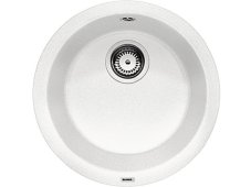 Granitový dřez Blanco RONDO Silgranit bílá