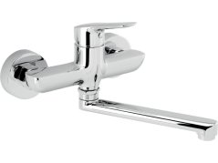 Umyvadlová dřezová baterie 150 mm Metalia 54 ECO, chrom