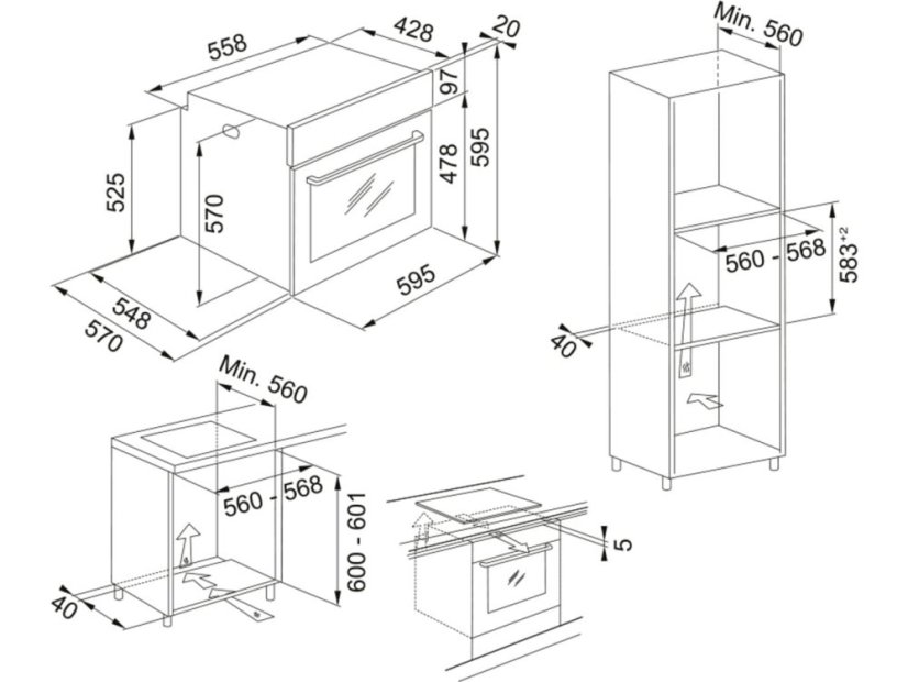 Franke FSL 86 H BK