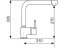 Set Sinks BRAVO 850.1 Sahara + baterie Sinks MIX 3 chrom