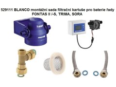 Instalační sada pro montáž filtrace k bateriím na flitrovanou vodu