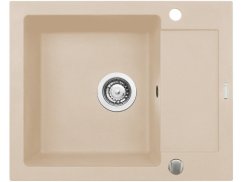 Granitový drez Pyramis Mido 62 x 50 1B 1D Béžová