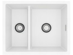 Granitový drez Alveus Omni 50 bielá