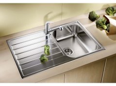 Nerezový drez Blanco LIVIT 45 S Salto Nerez kartáčovaný