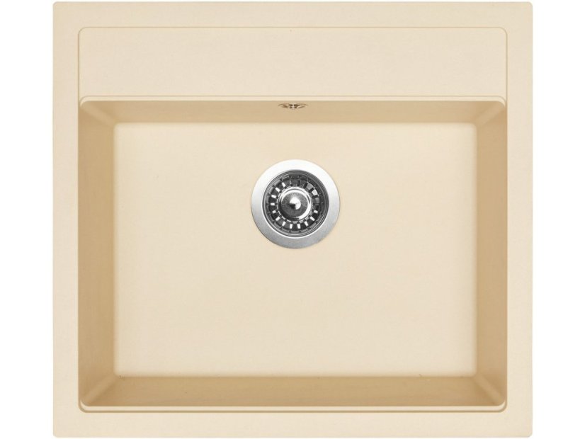 Set Sinks Solo 560 Sahara + Elasta nerez/čierná