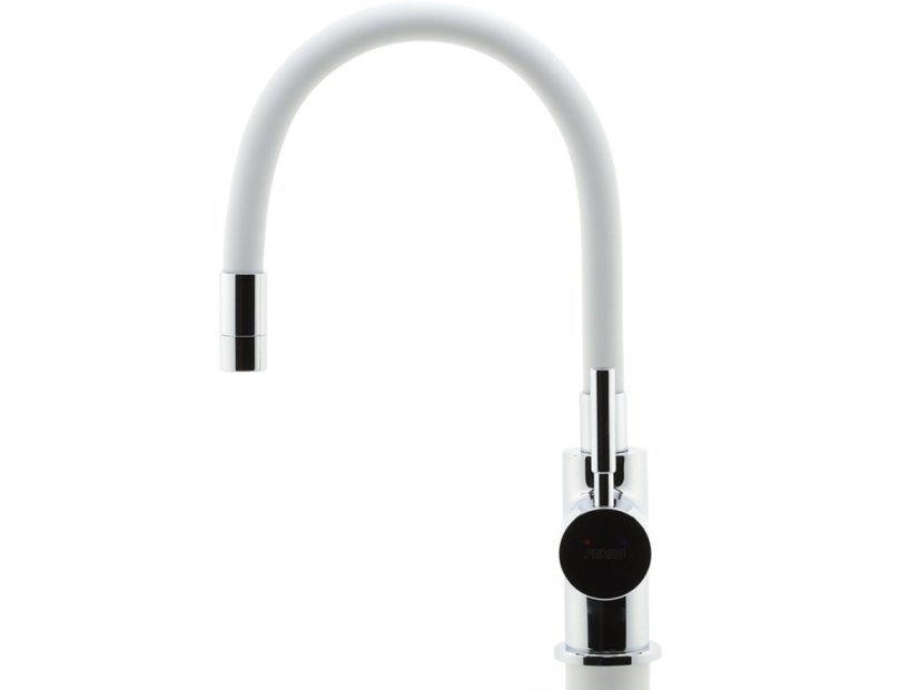 Drezová stojanková batéria Ferro Biela/chróm