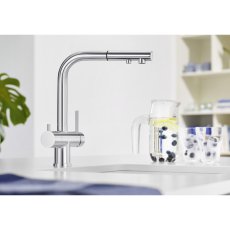 Dřezová baterie Blanco Fontas-S II Filter Chrom-1