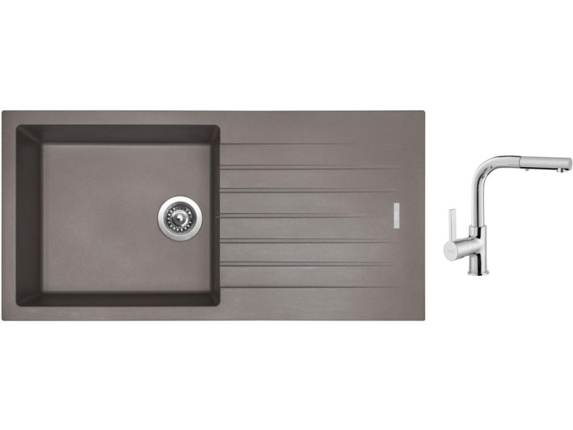 Set Sinks PERFECTO 1000 Truffle + baterie Sinks ENIGMA S chrom