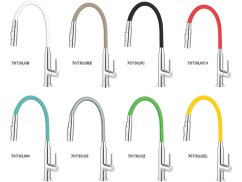 Drezová stojanková batéria s mätovým ramenom a sprškou