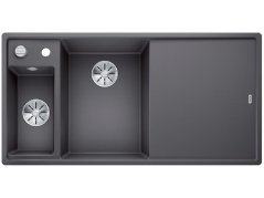 Granitový drez Blanco AXIA III 6 S InFino sivá skala + doska