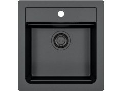 Granitový drez Alveus Atrox 20 čierný 91 - Black Edition