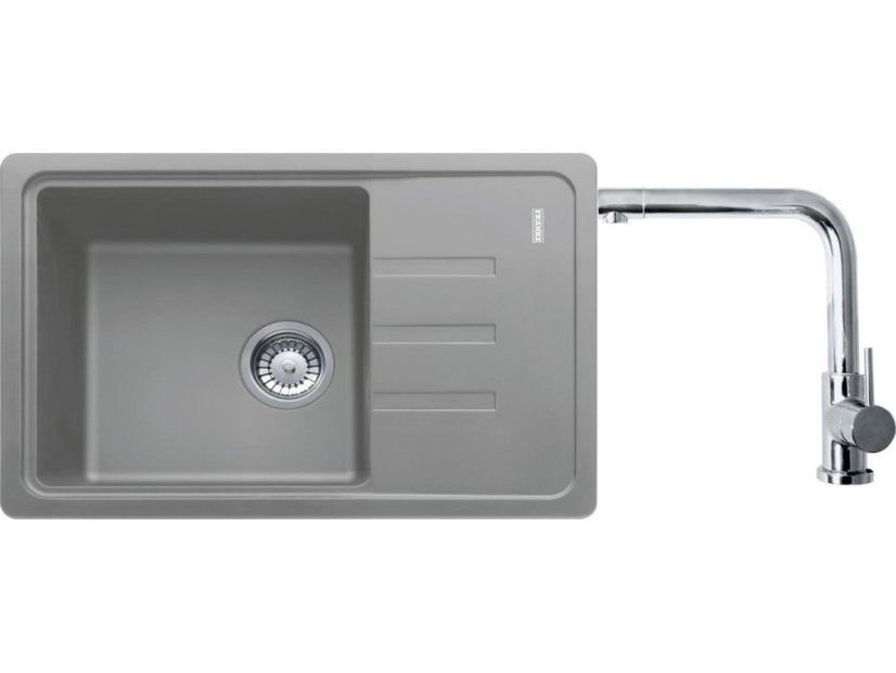 Set Franke BSG 611-62 Šedý kámen + Franke FN 0143 Chrom