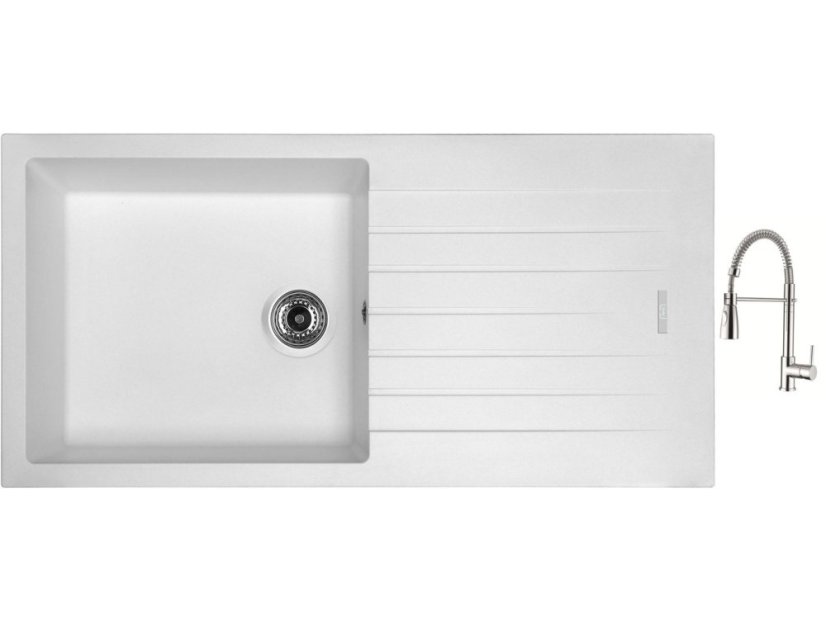 Set Sinks PERFECTO 1000 Milk + baterie Sinks MIX 35 PROF S chrom